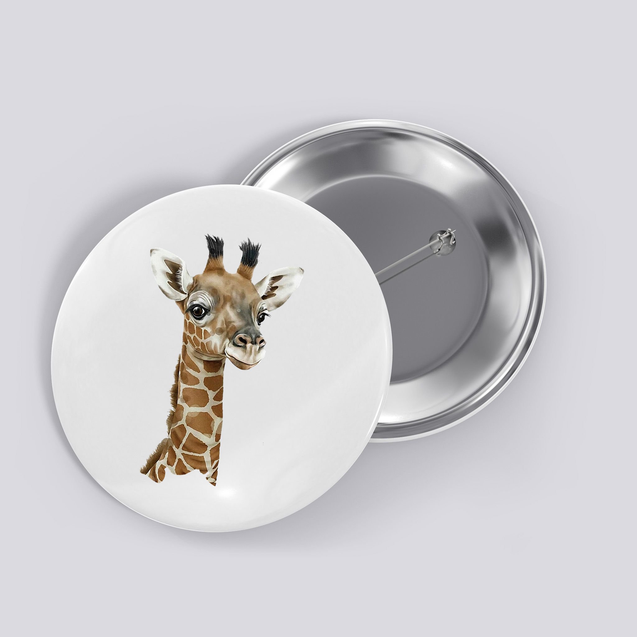Love Giraffes Wo Giraffe Lovers Button