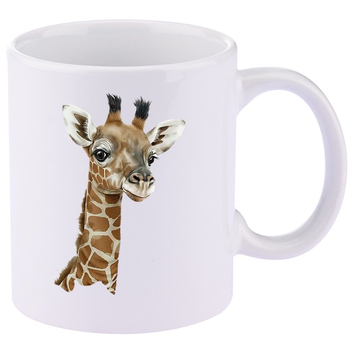 Love Giraffes Wo Giraffe Lovers 11oz C Handle Ceramic Mug