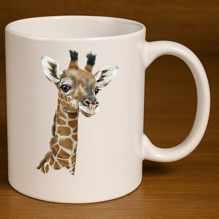 Love Giraffes Wo Giraffe Lovers 11oz C Handle Ceramic Mug