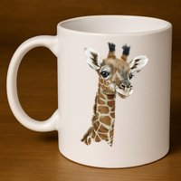 Love Giraffes Wo Giraffe Lovers 11oz C Handle Ceramic Mug