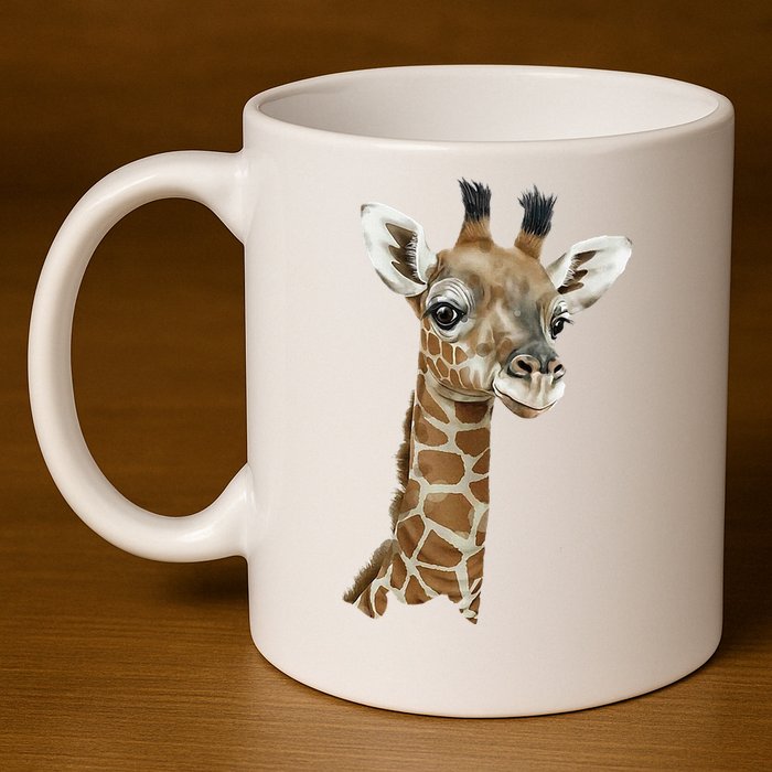 Love Giraffes Wo Giraffe Lovers 11oz C Handle Ceramic Mug