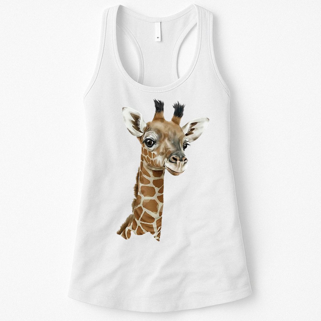 Love Giraffes Wo Giraffe Lovers Womens Tank Top