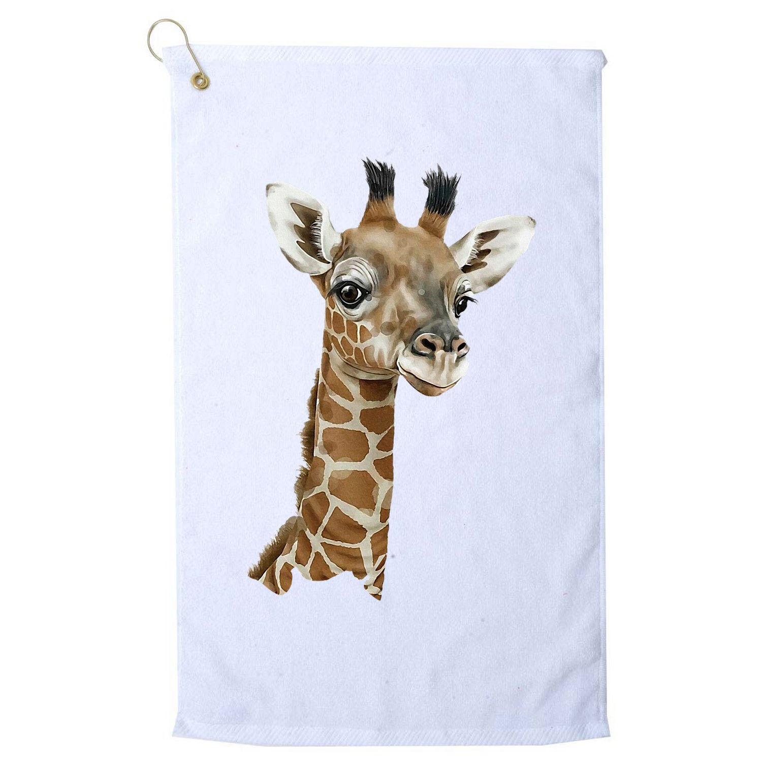 Love Giraffes Wo Giraffe Lovers Golf Towel