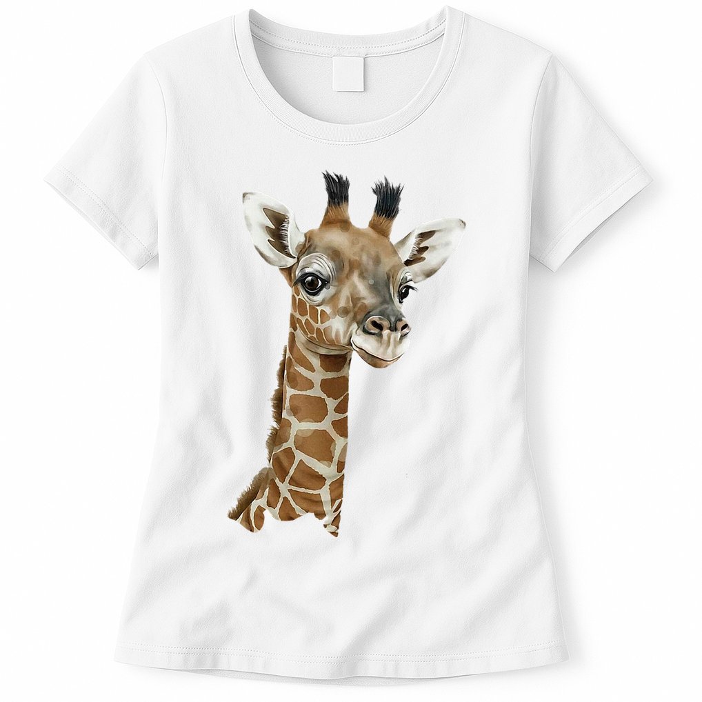 Love Giraffes Wo Giraffe Lovers Womens T-Shirt