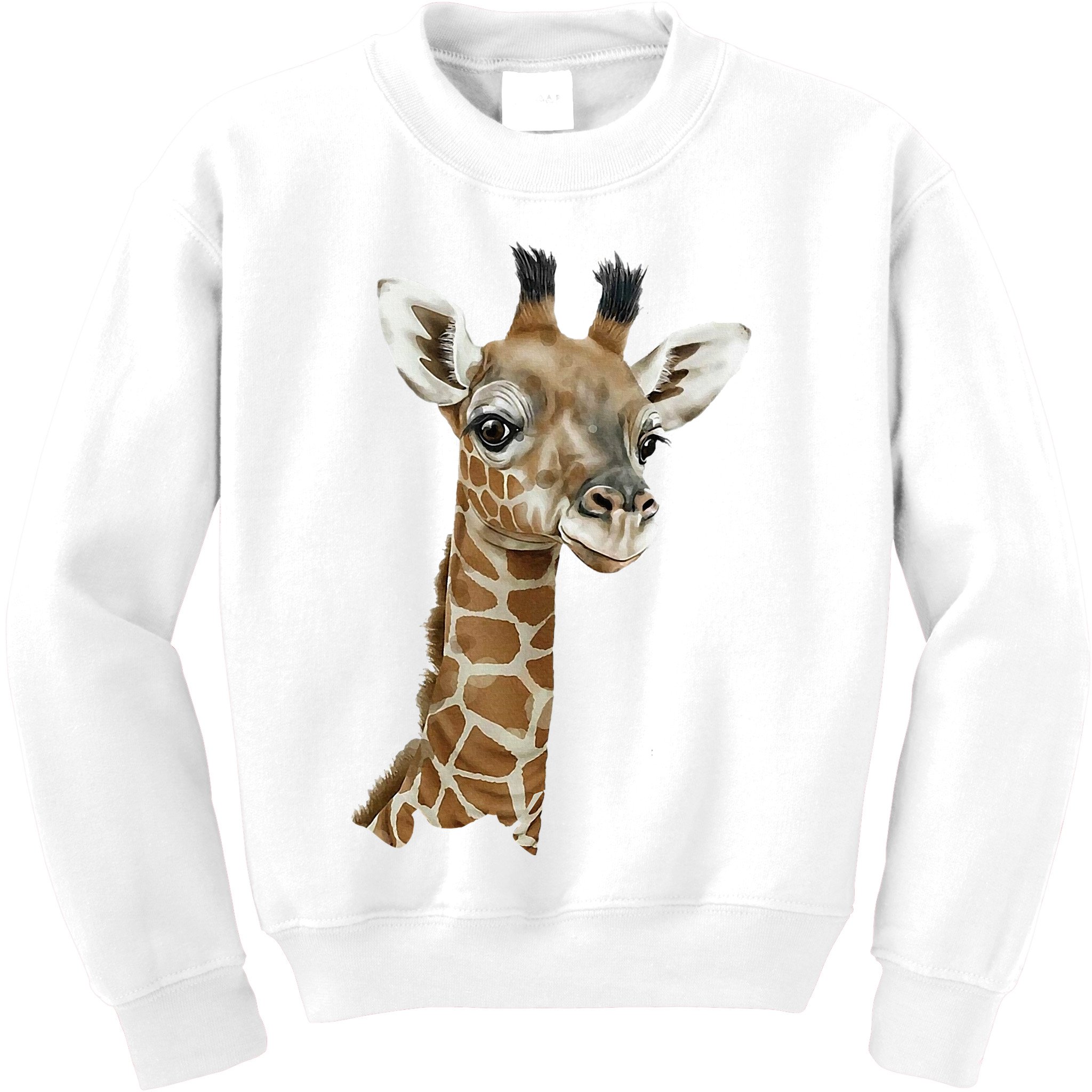 Love Giraffes Wo Giraffe Lovers Kids Sweatshirt