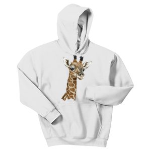 Love Giraffes Wo Giraffe Lovers Kids Hoodie