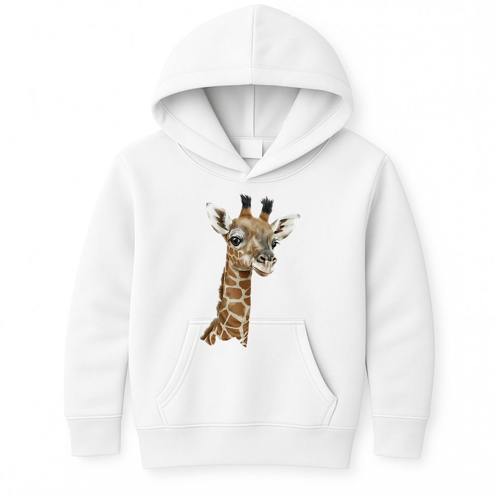 Love Giraffes Wo Giraffe Lovers Kids Hoodie