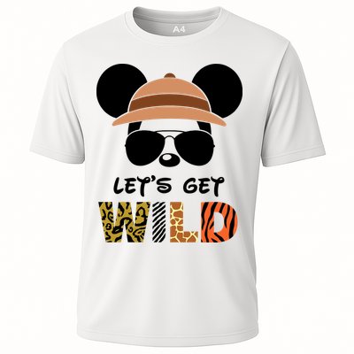 Lets Get Wild Safari Zoo Animal Kingdom Family Vacation Performance Shirt
