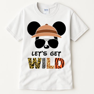 Lets Get Wild Safari Zoo Animal Kingdom Family Vacation Tall T-Shirt