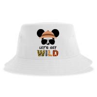 Lets Get Wild Safari Zoo Animal Kingdom Family Vacation Sustainable Bucket Hat