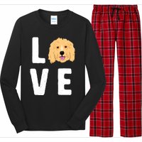 Love Goldendoodles Wo Dog Puppy Doodle Long Sleeve Pajama Set