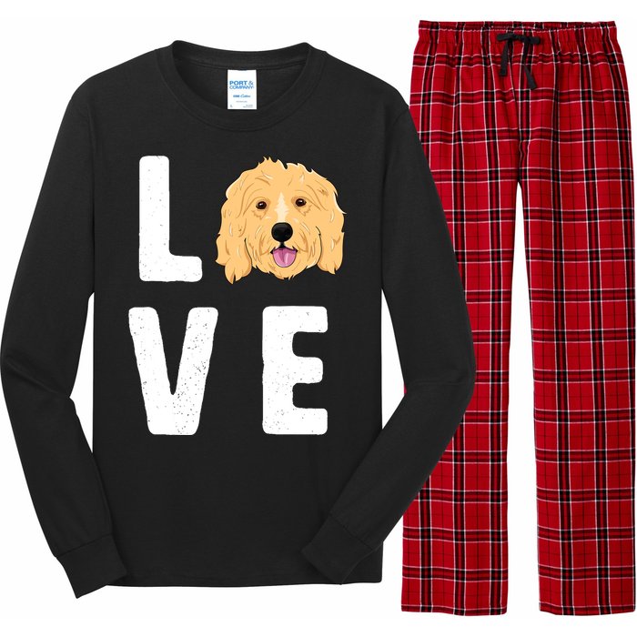 Love Goldendoodles Wo Dog Puppy Doodle Long Sleeve Pajama Set