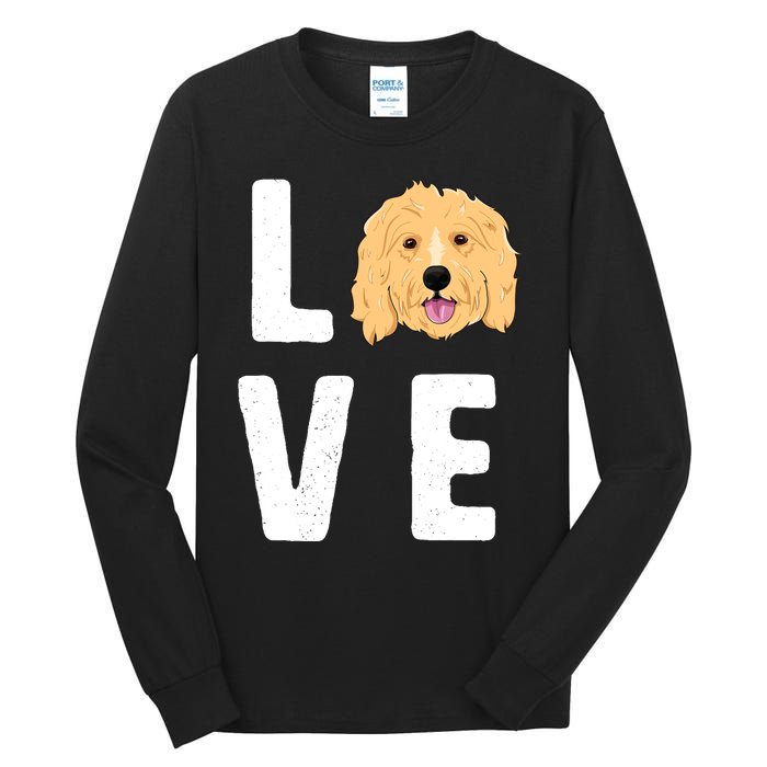 Love Goldendoodles Wo Dog Puppy Doodle Tall Long Sleeve T-Shirt