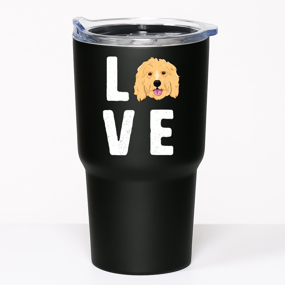 Love Goldendoodles Wo Dog Puppy Doodle Tumbler
