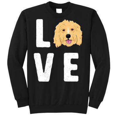 Love Goldendoodles Wo Dog Puppy Doodle Tall Sweatshirt