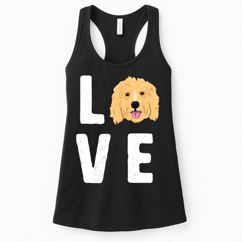 Love Goldendoodles Wo Dog Puppy Doodle Womens Tank Top