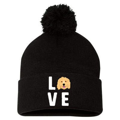 Love Goldendoodles Wo Dog Puppy Doodle Pom Pom 12in Knit Beanie