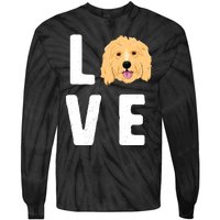 Love Goldendoodles Wo Dog Puppy Doodle Tie-Dye Long Sleeve Shirt