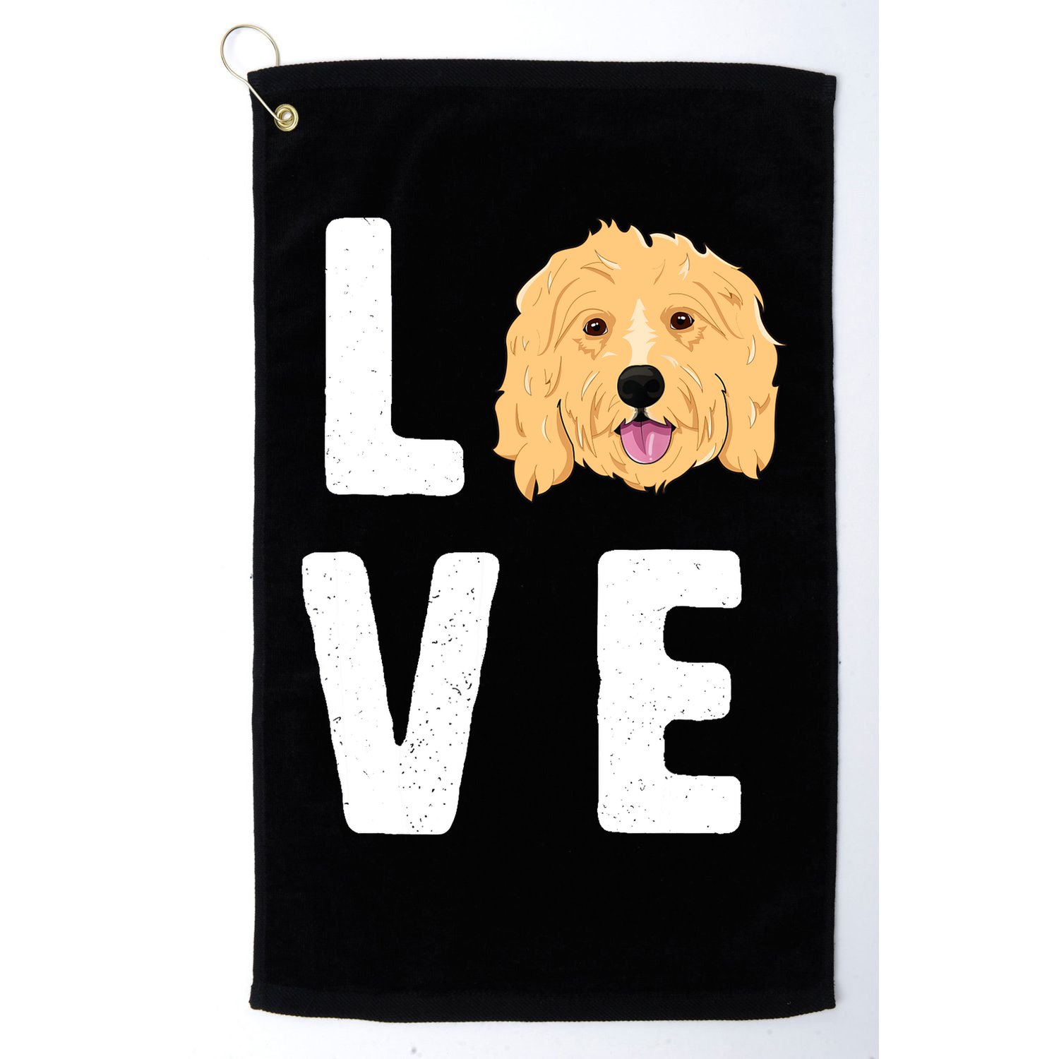 Love Goldendoodles Wo Dog Puppy Doodle Golf Towel