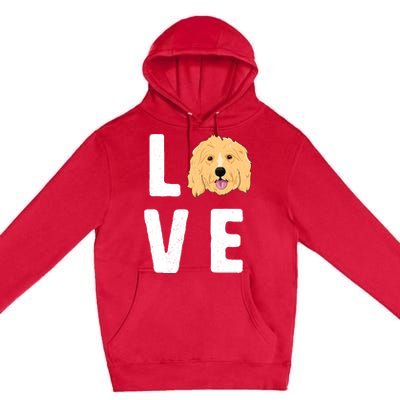 Love Goldendoodles Wo Dog Puppy Doodle Premium Pullover Hoodie