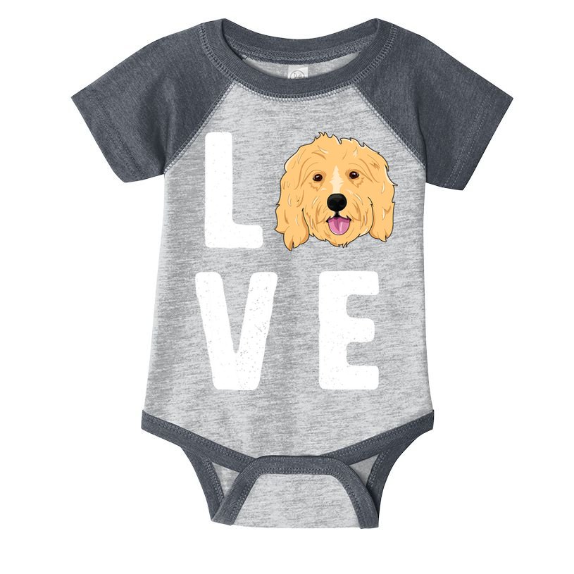 Love Goldendoodles Wo Dog Puppy Doodle Infant Baby Jersey Bodysuit