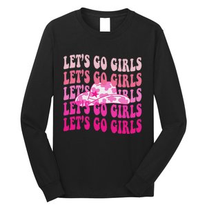 LetS Go Western Cowgirl Long Sleeve Shirt