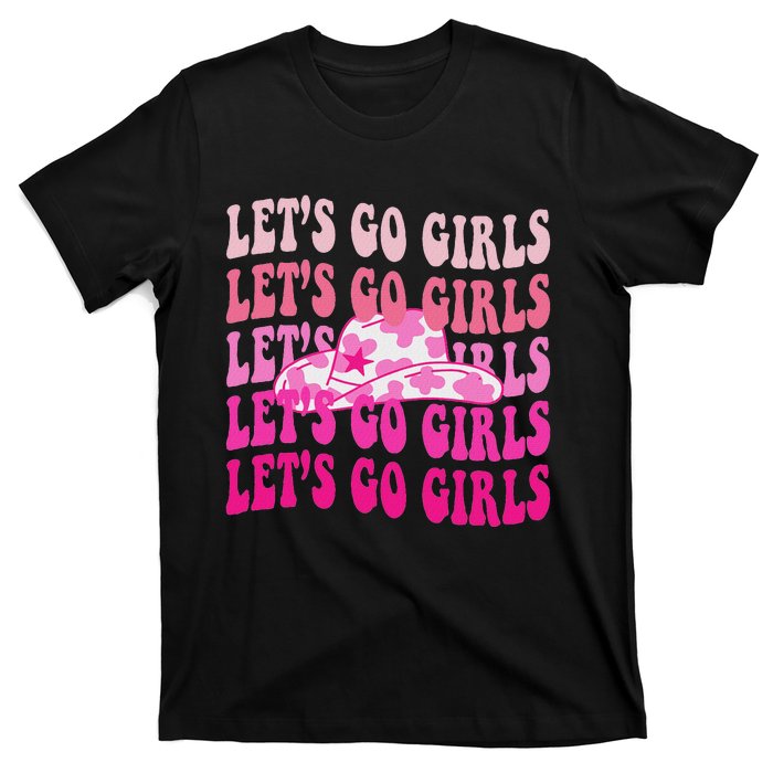 LetS Go Western Cowgirl T-Shirt