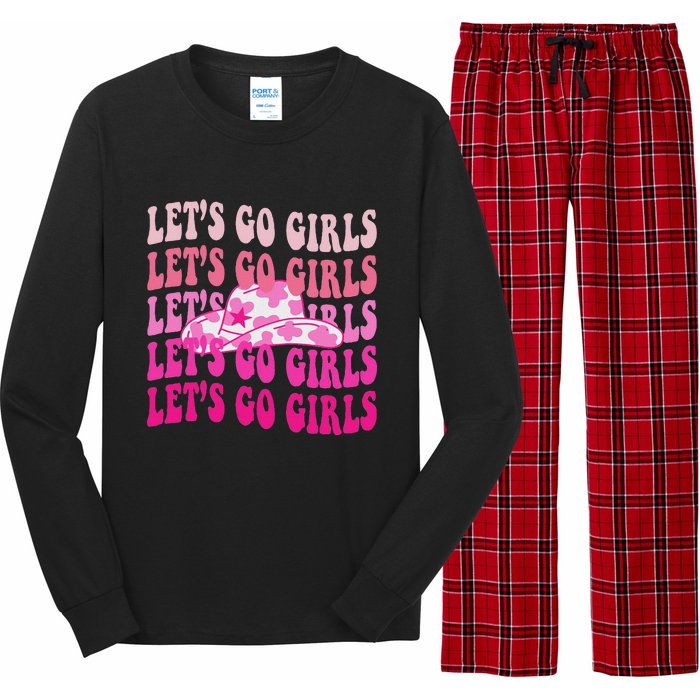 LetS Go Western Cowgirl Long Sleeve Pajama Set