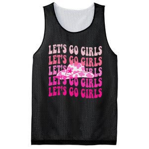 LetS Go Western Cowgirl Mesh Reversible Basketball Jersey Tank