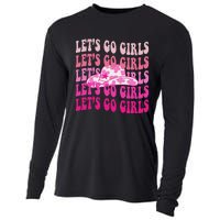 LetS Go Western Cowgirl Cooling Performance Long Sleeve Crew