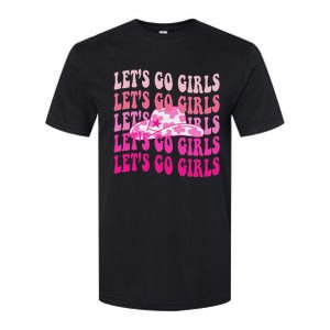 LetS Go Western Cowgirl Softstyle CVC T-Shirt