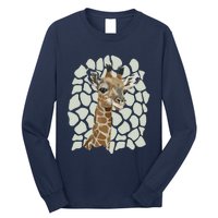 Love Giraffes Women Shirts Giraffe Lovers Long Sleeve Shirt