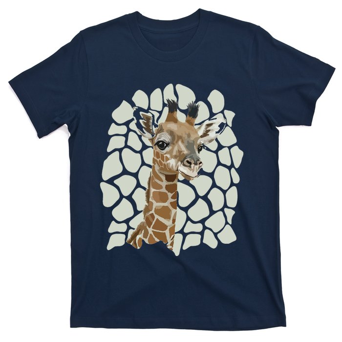 Love Giraffes Women Shirts Giraffe Lovers T-Shirt