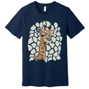 Love Giraffes Women Shirts Giraffe Lovers Premium T-Shirt