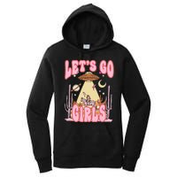 Lets Go Western Space Desert Cowgirl Bachelorette Women's Pullover Hoodie