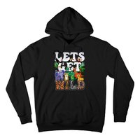 Lets Get Wild Print African Animal ZooKeeper Safari Party Hoodie