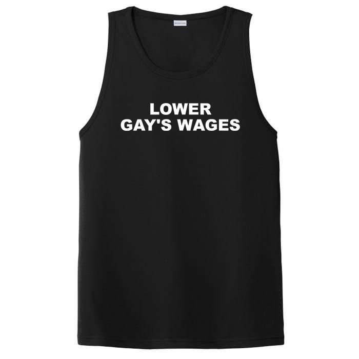 Lower Gay's Wages Apparel PosiCharge Competitor Tank