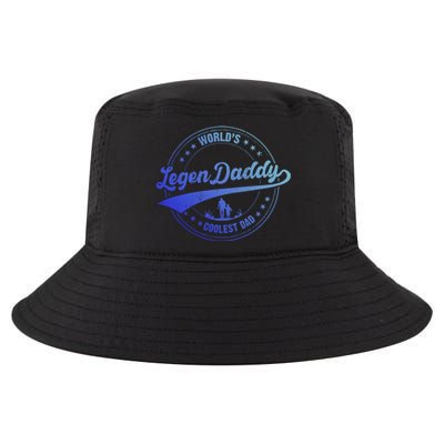 Legendaddy Gift Worlds Coolest Dad For Legendary Father Gift Cool Comfort Performance Bucket Hat