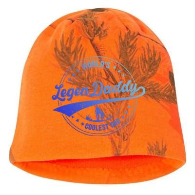 Legendaddy Gift Worlds Coolest Dad For Legendary Father Gift Kati - Camo Knit Beanie