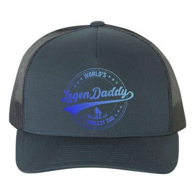 Legendaddy Gift Worlds Coolest Dad For Legendary Father Gift Yupoong Adult 5-Panel Trucker Hat