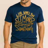 Live Gives You Lemon Air At Least It Gave You Something Cooling Performance Crew T-Shirt