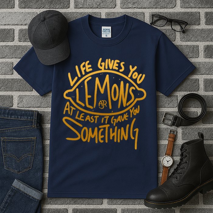 Live Gives You Lemon Air At Least It Gave You Something Tall T-Shirt