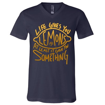 Live Gives You Lemon Air At Least It Gave You Something V-Neck T-Shirt