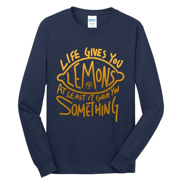 Live Gives You Lemon Air At Least It Gave You Something Tall Long Sleeve T-Shirt