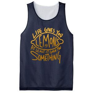 Live Gives You Lemon Air At Least It Gave You Something Mesh Reversible Basketball Jersey Tank