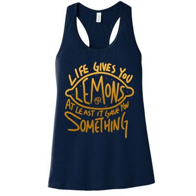 Live Gives You Lemon Air At Least It Gave You Something Womens Tank Top