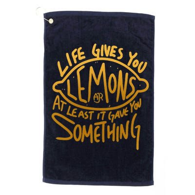 Live Gives You Lemon Air At Least It Gave You Something Golf Towel