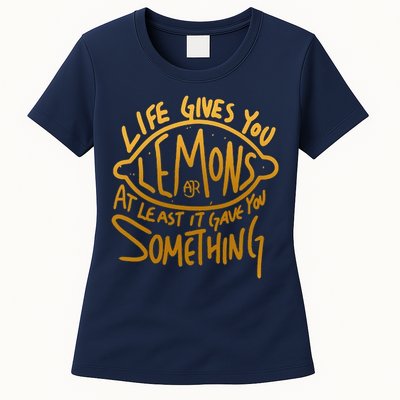 Live Gives You Lemon Air At Least It Gave You Something Womens T-Shirt