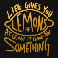 Live Gives You Lemon Air At Least It Gave You Something Ladies PosiCharge Tri-Blend Wicking Tank