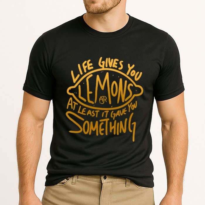 Live Gives You Lemon Air At Least It Gave You Something Cooling Performance Crew T-Shirt
